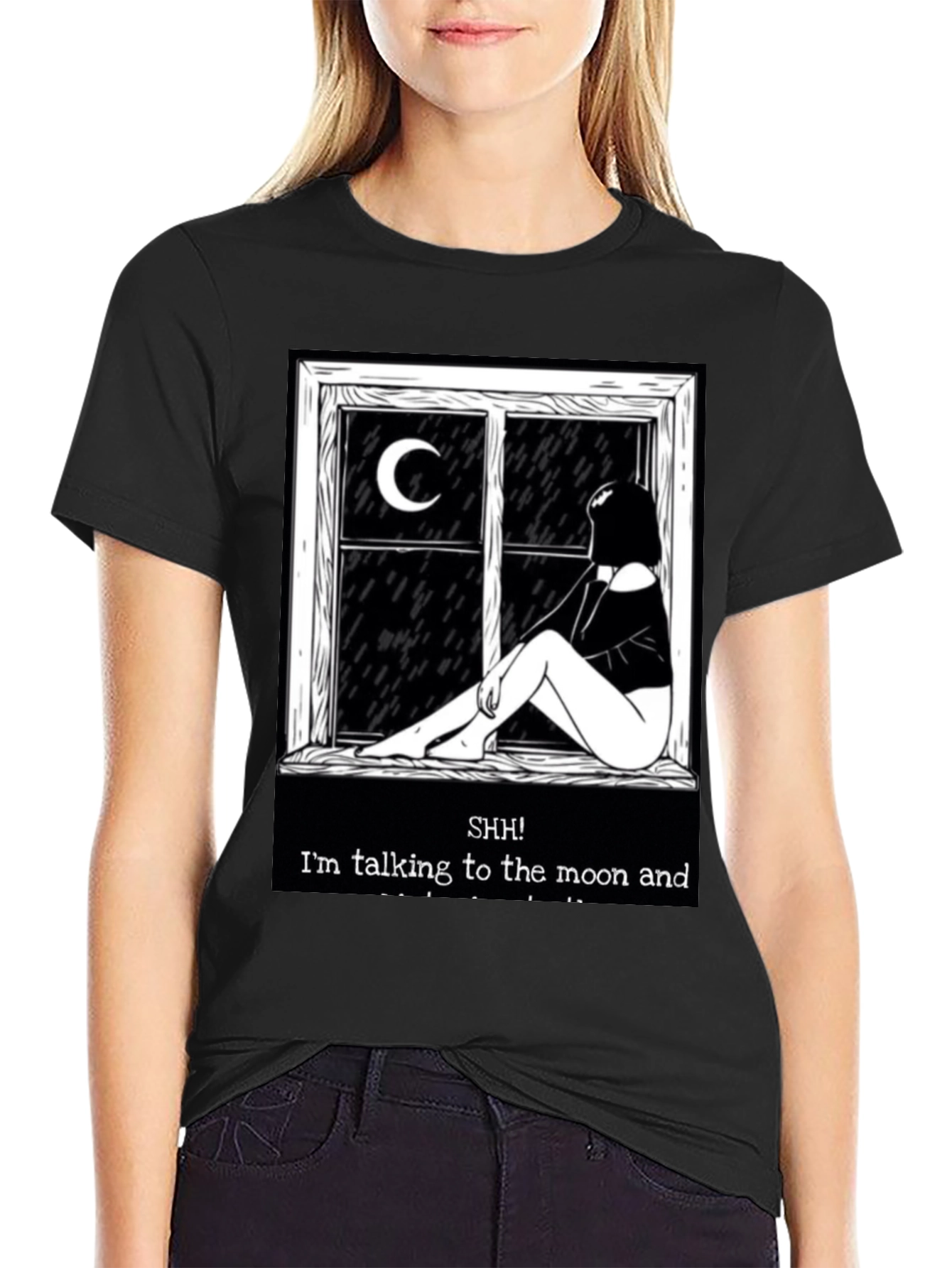 Moon Talk T-Shirt - Unisex Graphic Tee