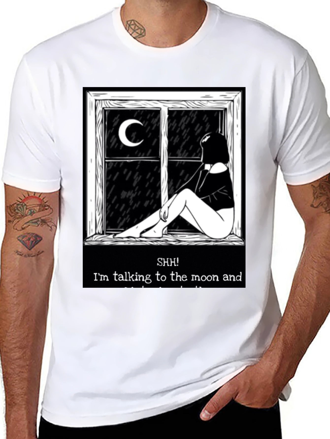 Moon Talk T-Shirt - Unisex Graphic Tee