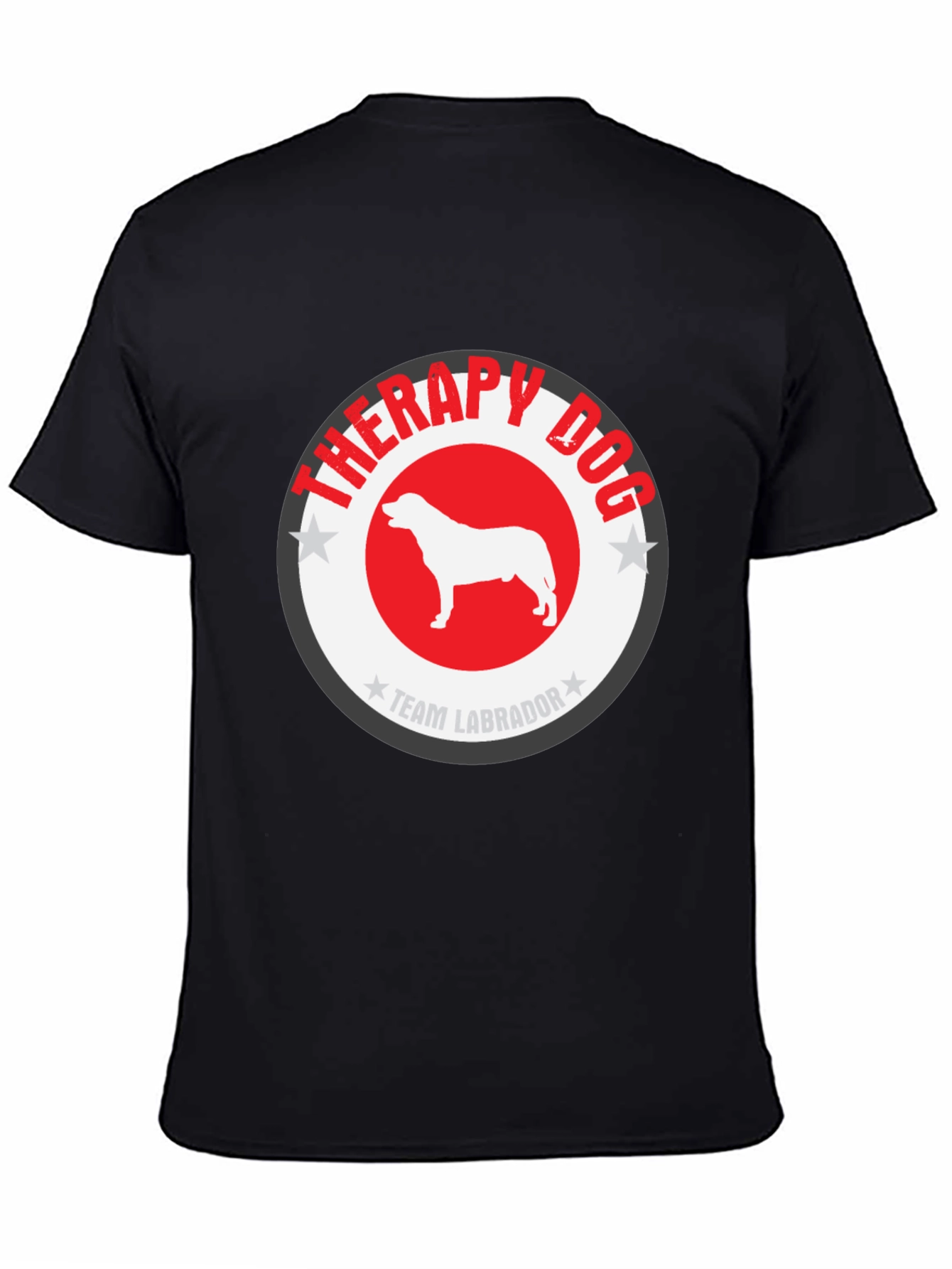 Therapy Dog T-Shirt - Team Labrador Design