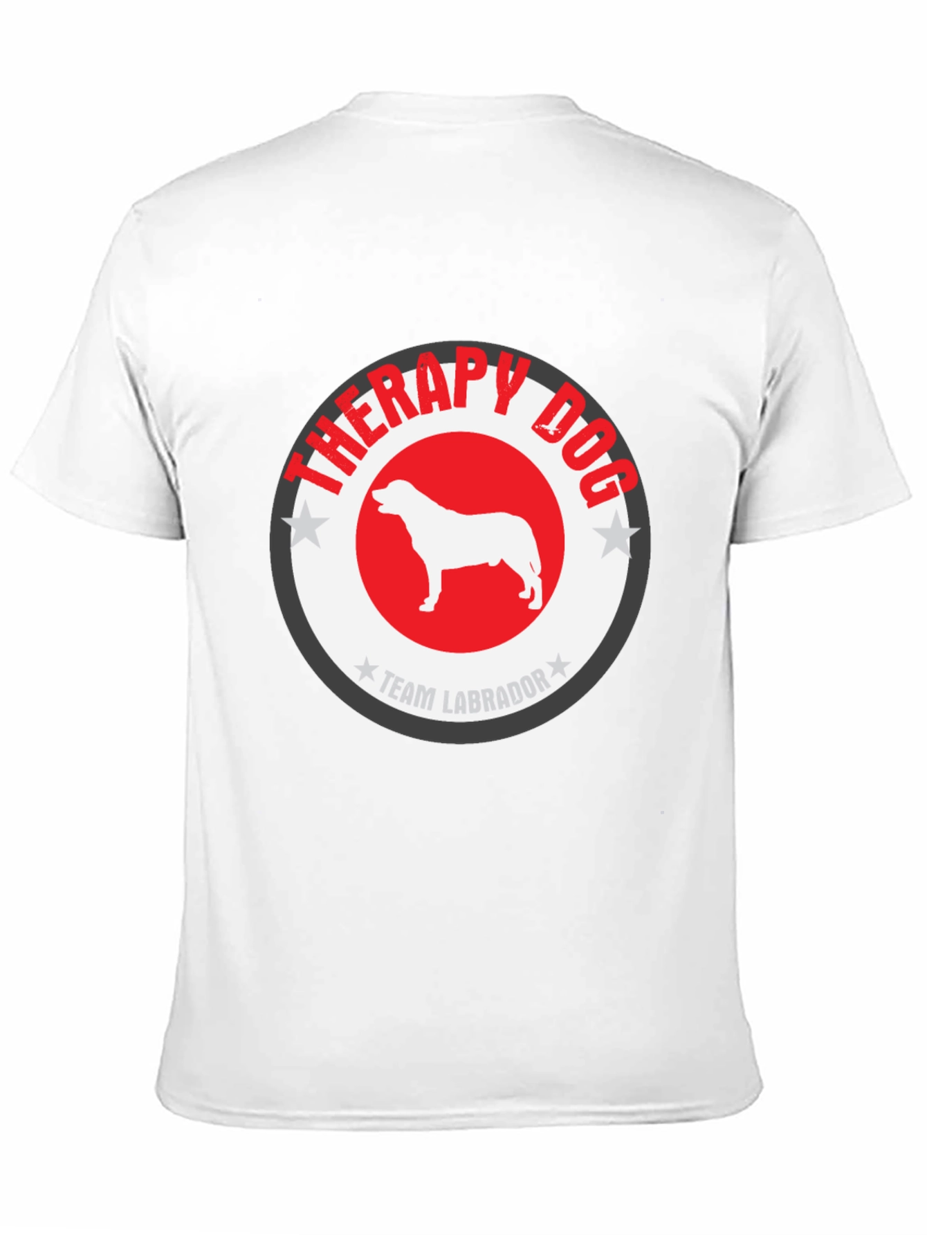 Therapy Dog T-Shirt - Team Labrador Design