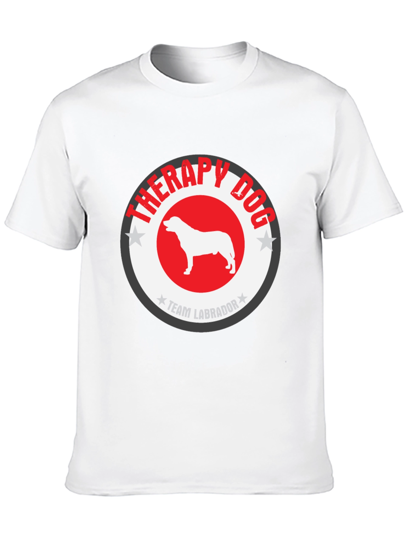 Therapy Dog T-Shirt - Team Labrador Design