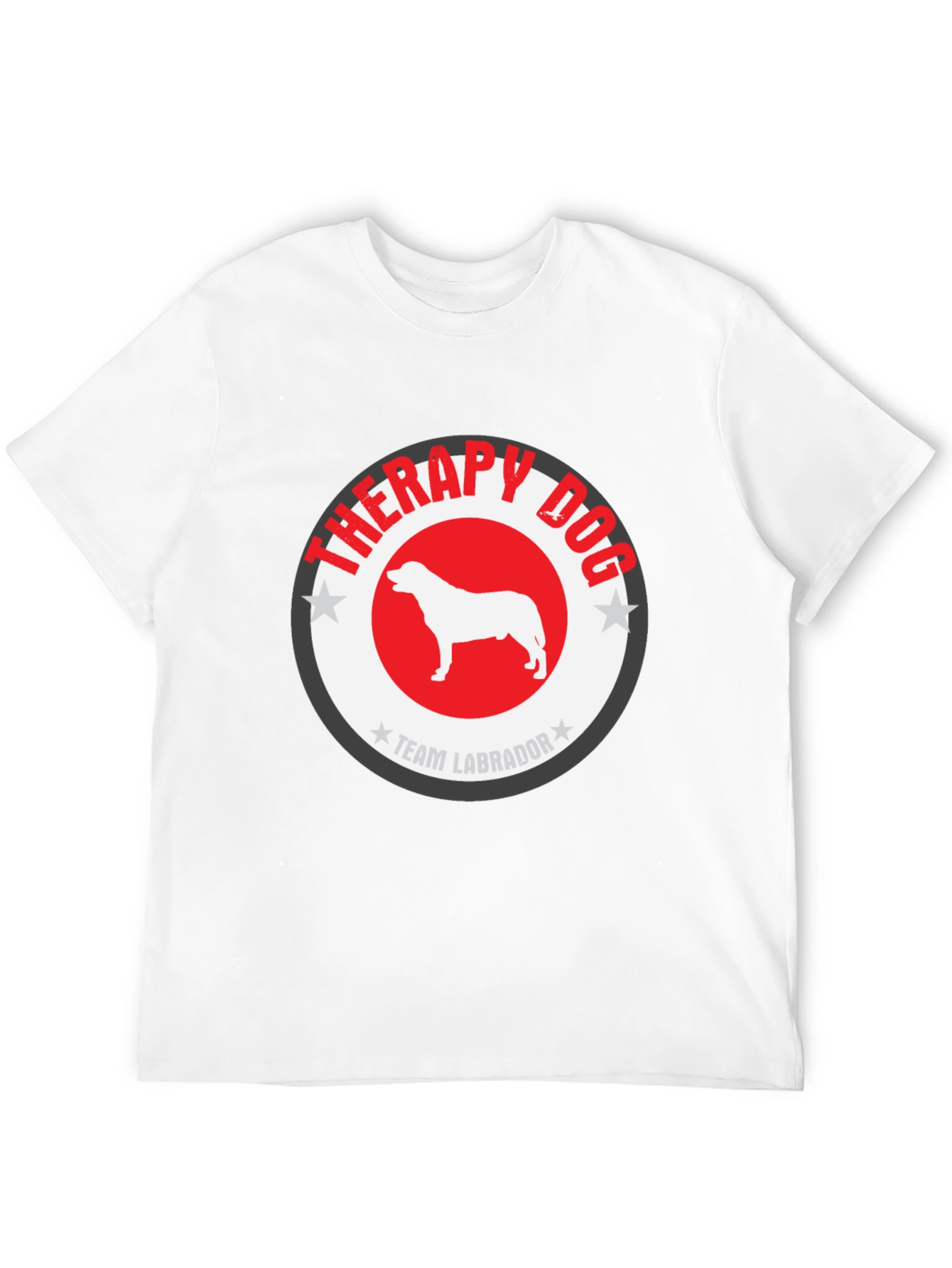 Therapy Dog T-Shirt - Team Labrador Design