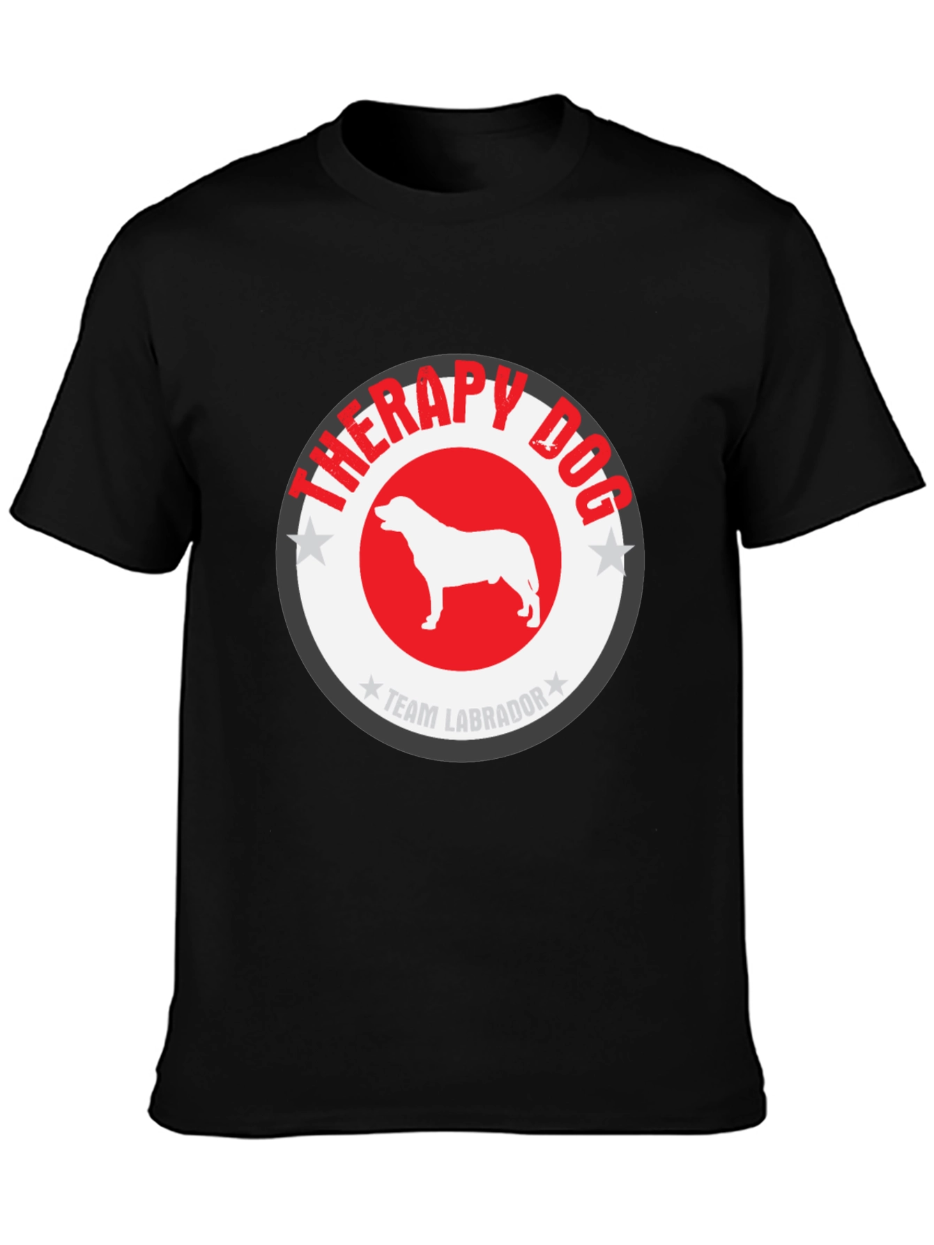 Therapy Dog T-Shirt - Team Labrador Design