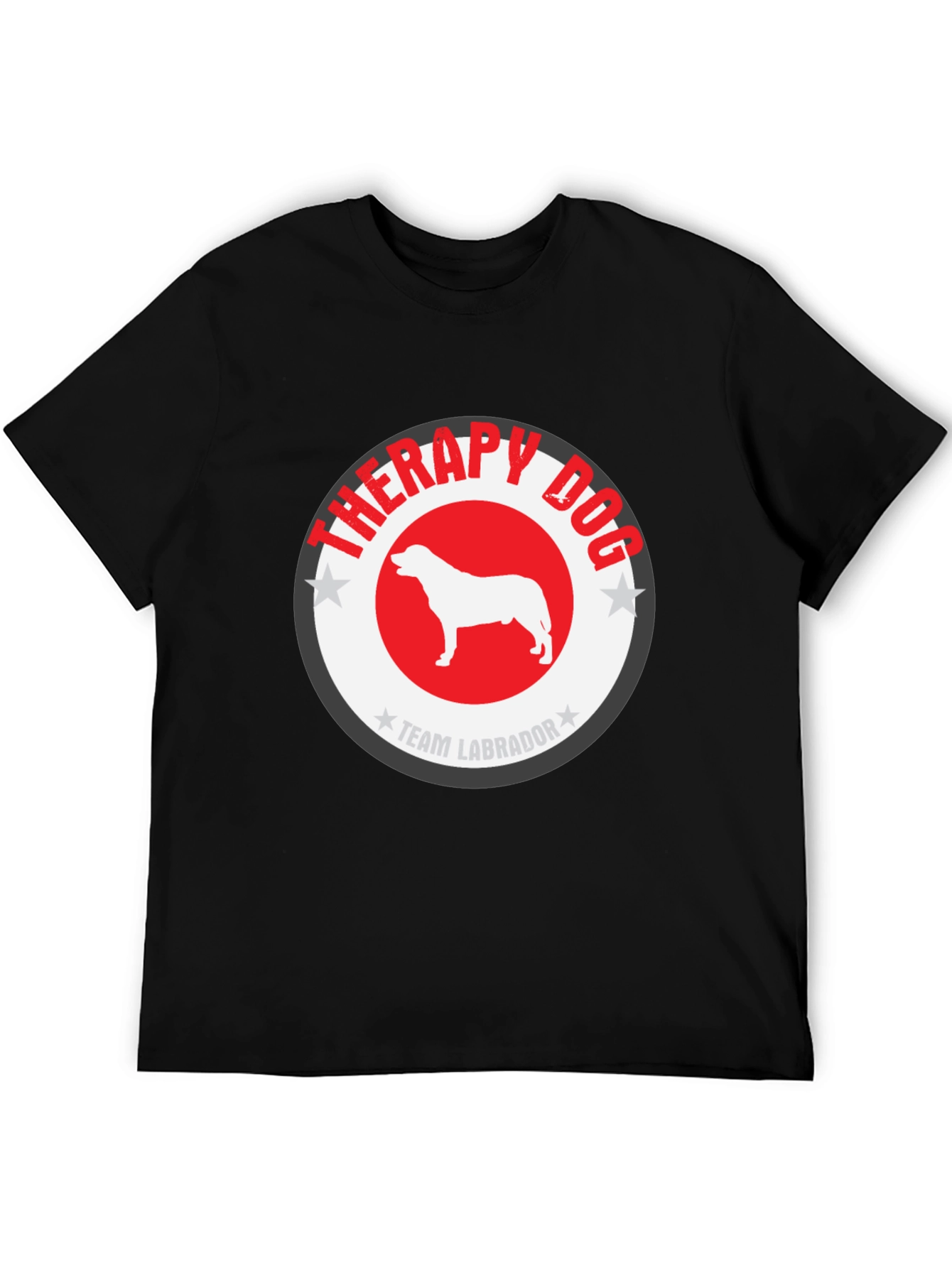 Therapy Dog T-Shirt - Team Labrador Design
