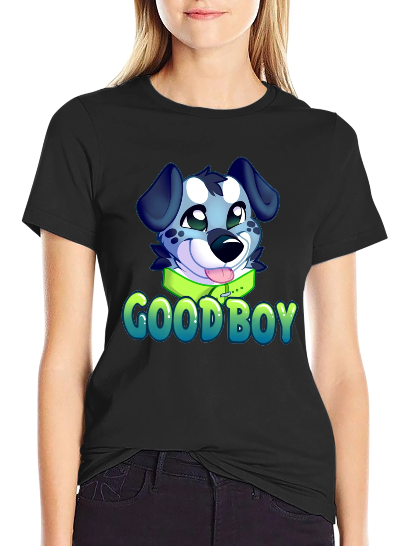 Good Boy Dog Graphic T-Shirt - Soft & Stylish