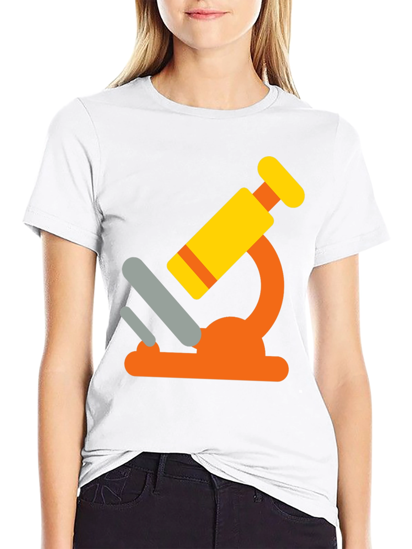 Fun Science Microscope Graphic T-Shirt