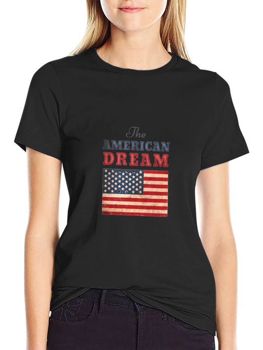 American Dream T-Shirt - USA Flag Patriotic Tee