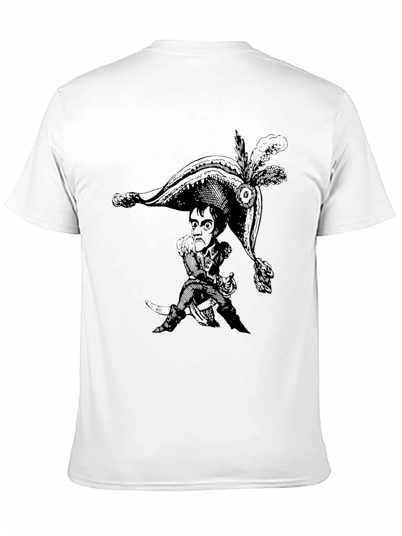 Novelty Graphic Print Crew Neck T-Shirt