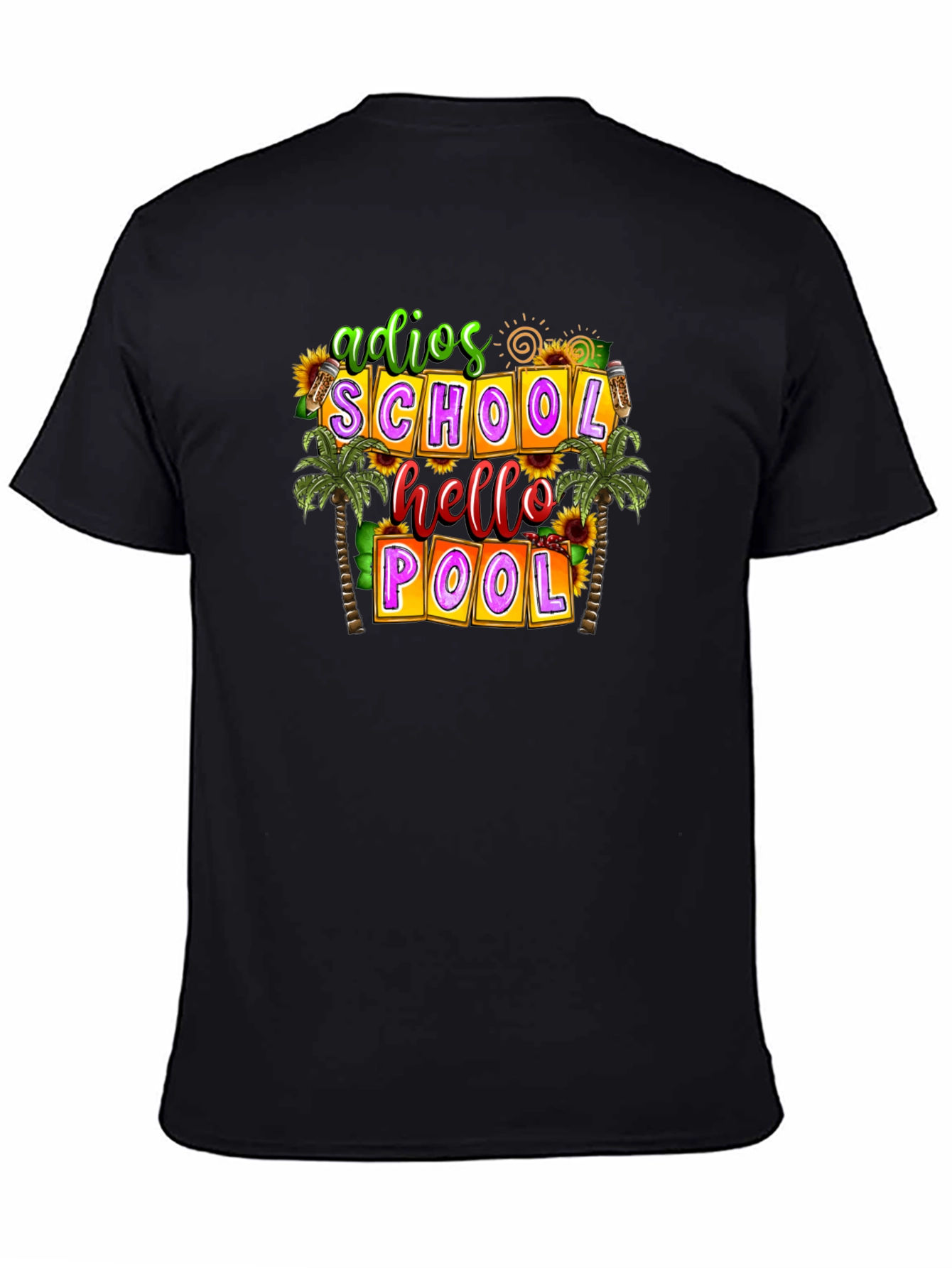 Adios School Hello Pool T-Shirt