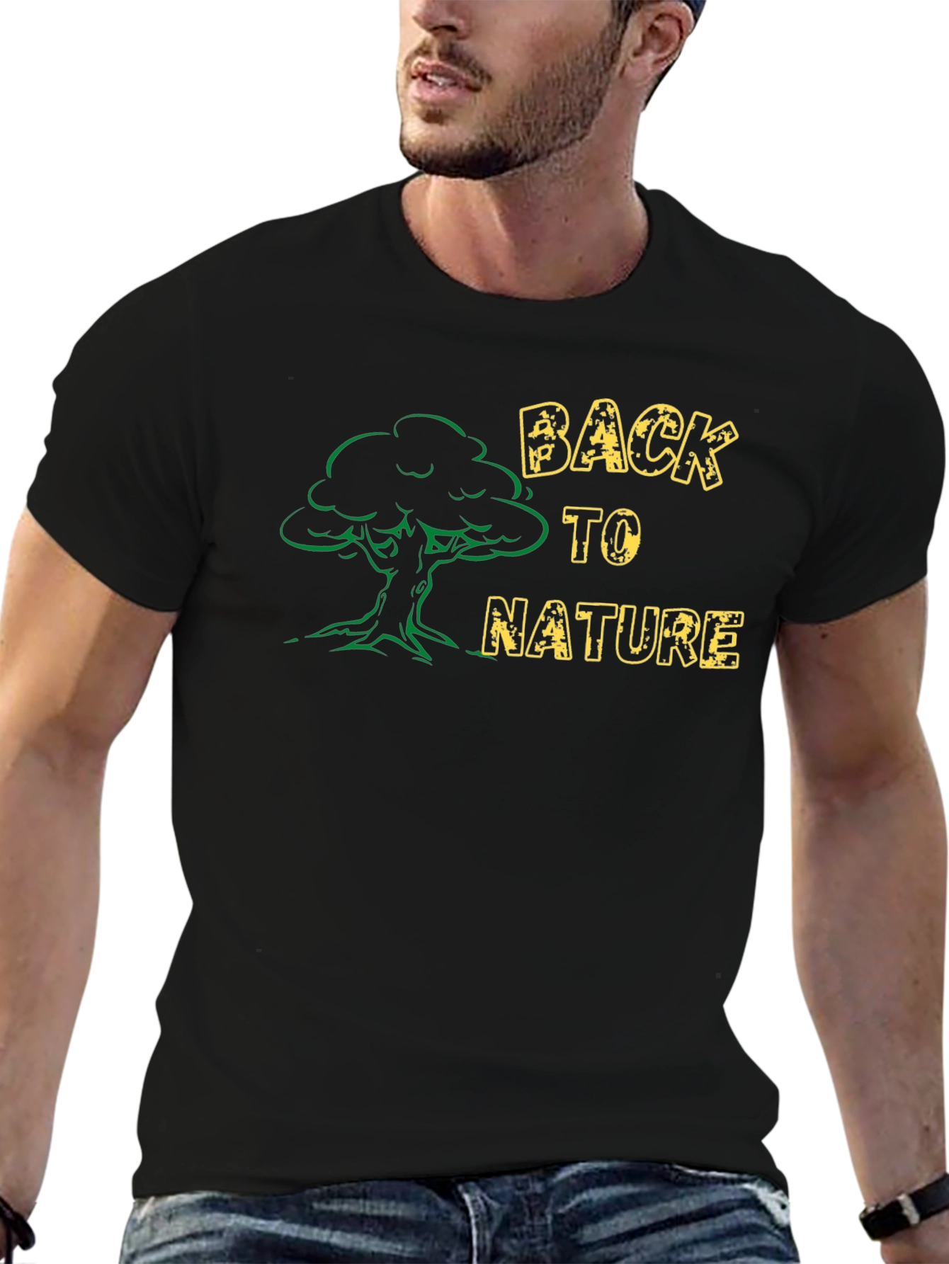 Back to Nature Graphic T-Shirt