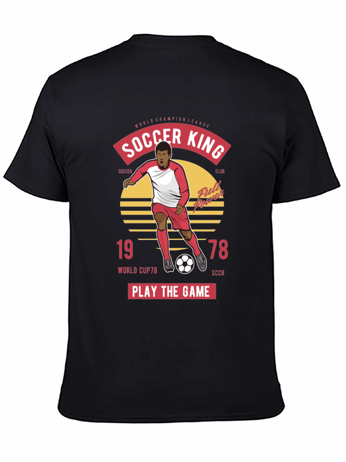 Soccer King 1978 Graphic T-Shirt