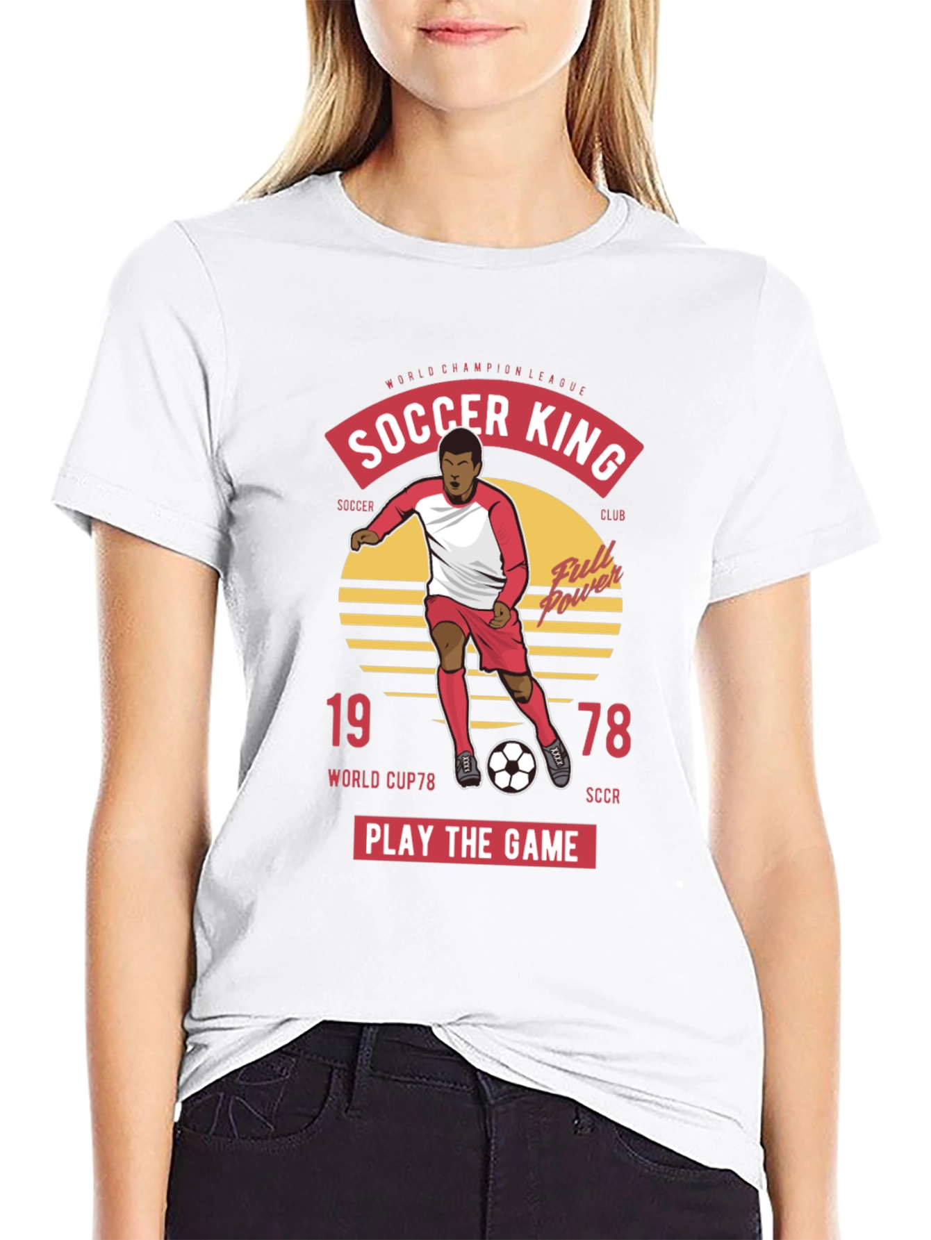 Soccer King 1978 Graphic T-Shirt