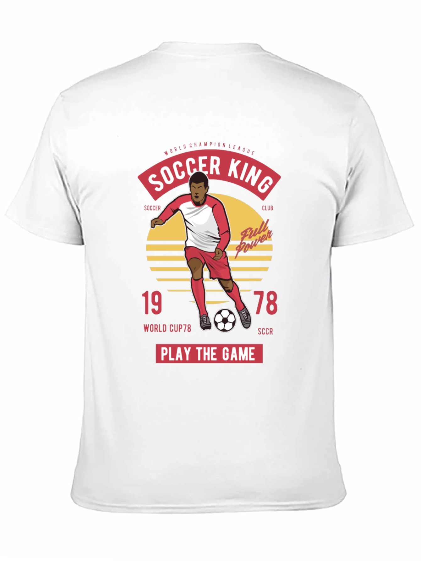 Soccer King 1978 Graphic T-Shirt