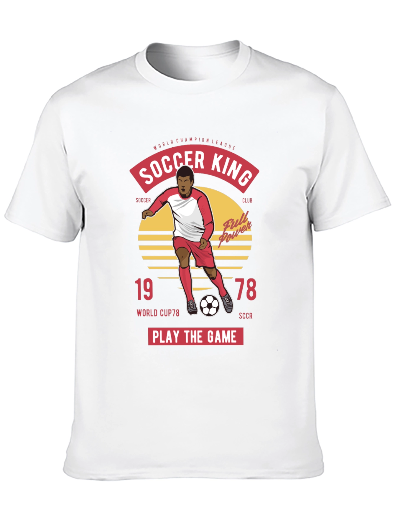 Soccer King 1978 Graphic T-Shirt