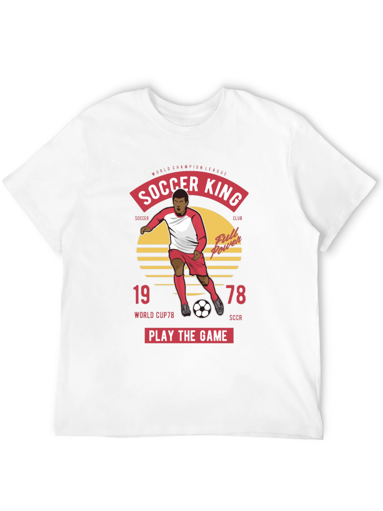 Soccer King 1978 Graphic T-Shirt