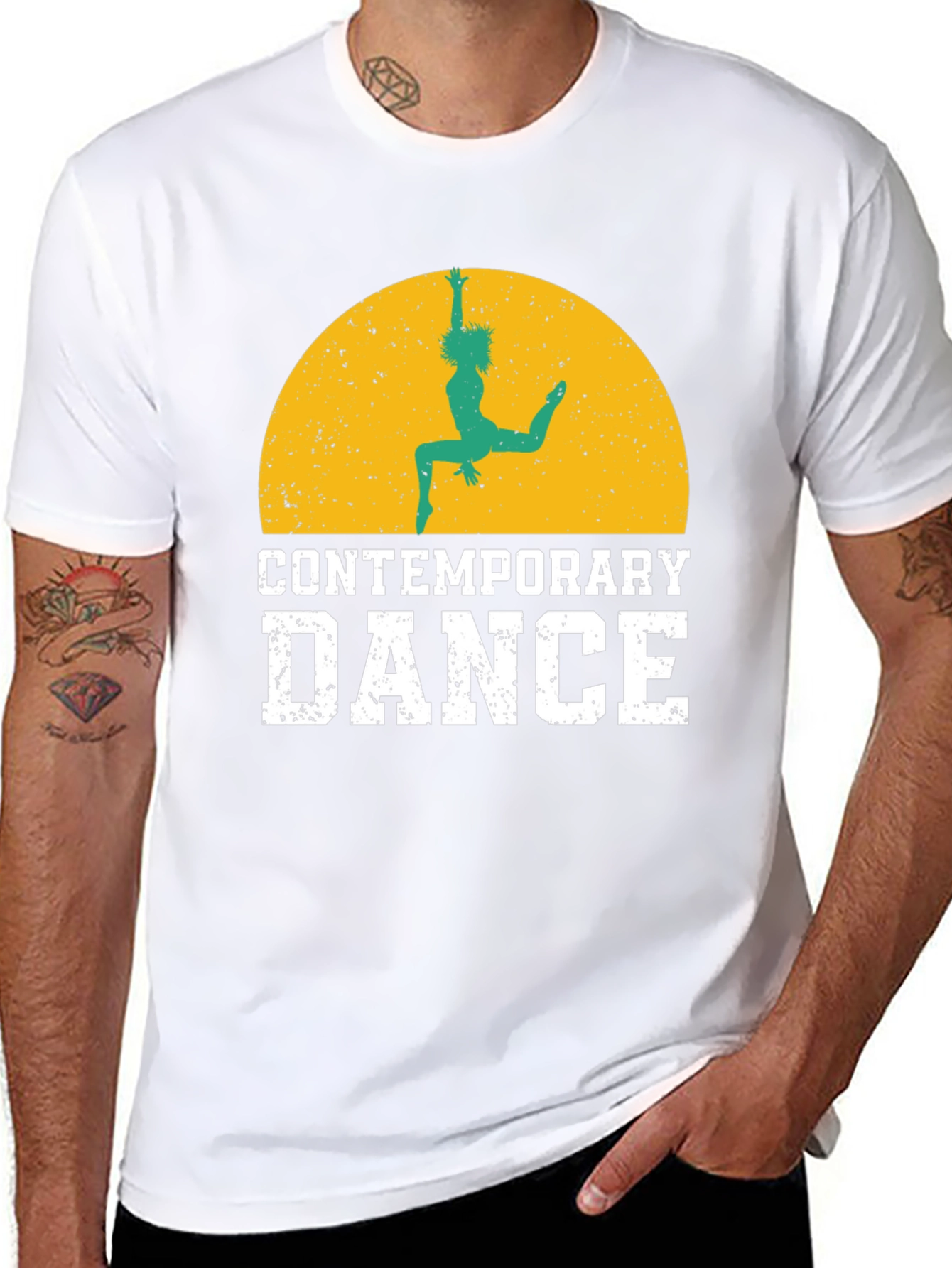 Contemporary Dance Graphic Tee - Black Unisex Shirt