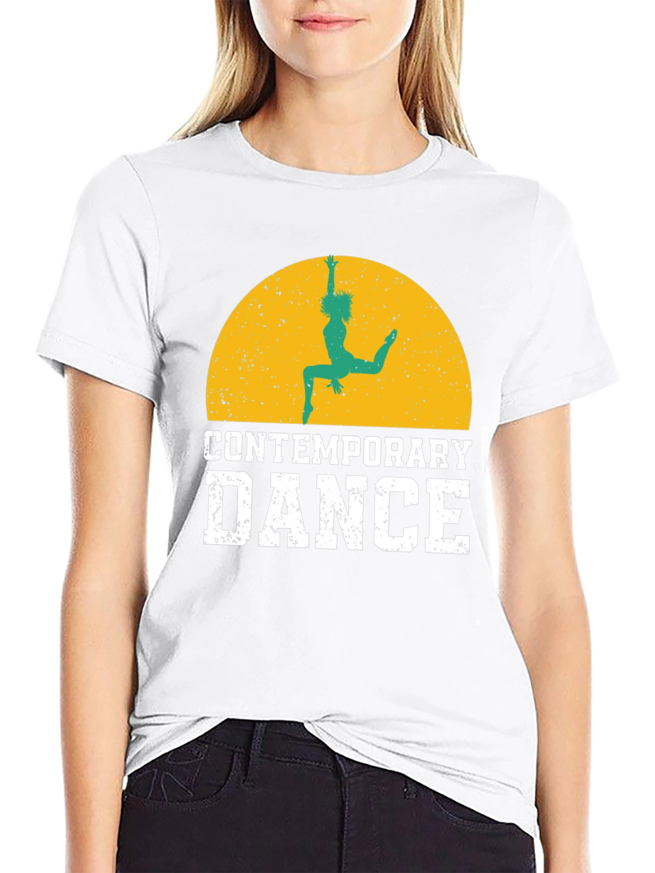 Contemporary Dance Graphic Tee - Black Unisex Shirt
