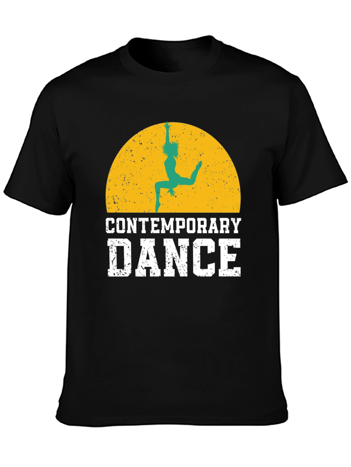 Contemporary Dance Graphic Tee - Black Unisex Shirt