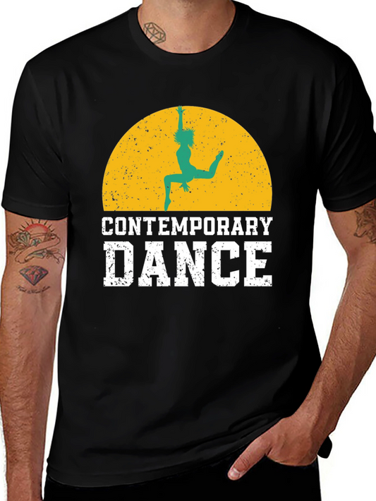 Contemporary Dance Graphic Tee - Black Unisex Shirt