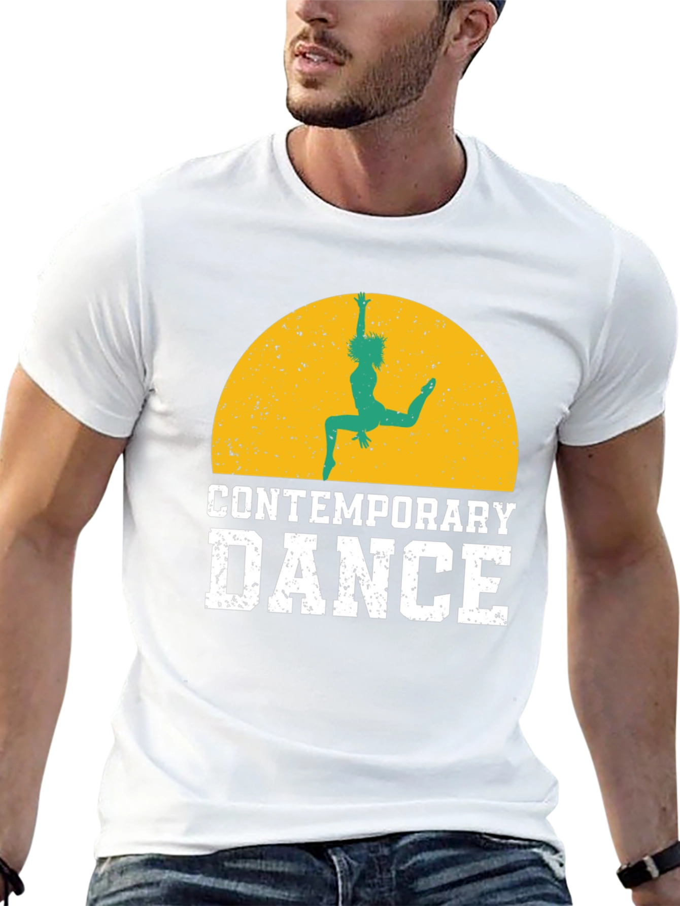 Contemporary Dance Graphic Tee - Black Unisex Shirt