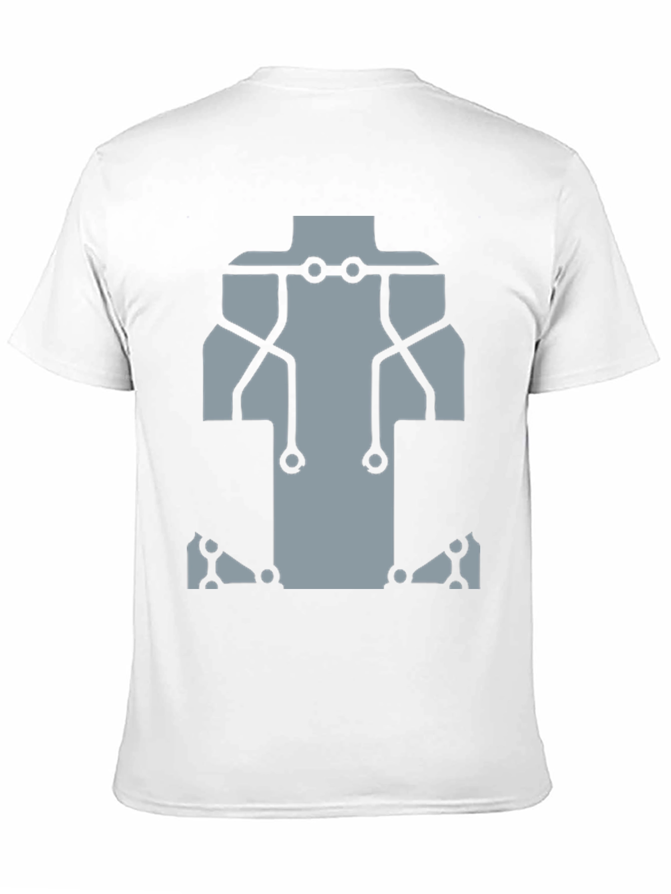 Robot Circuit Tee - Black Graphic T-Shirt