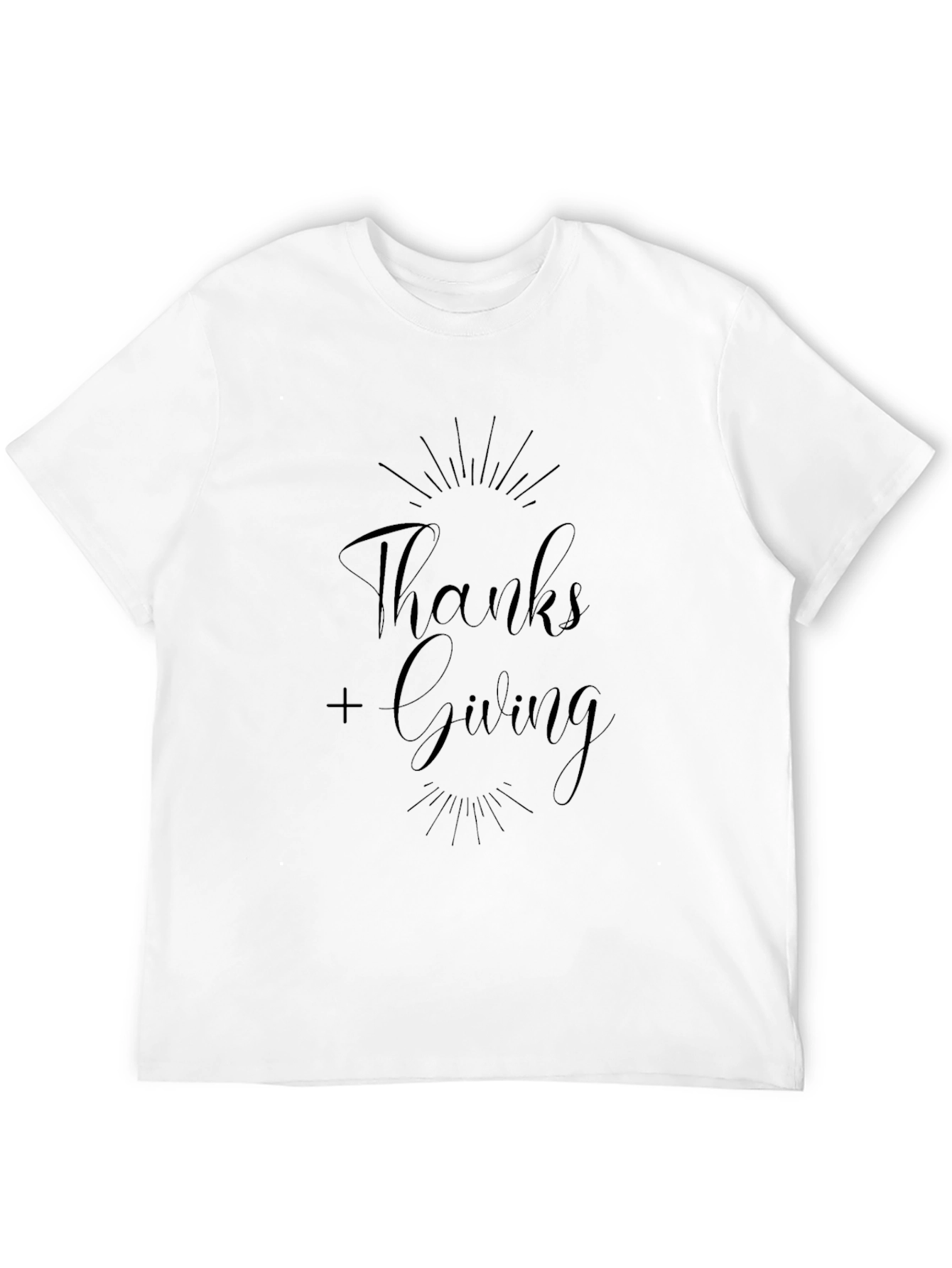 Thanks+Giving Black T-Shirt