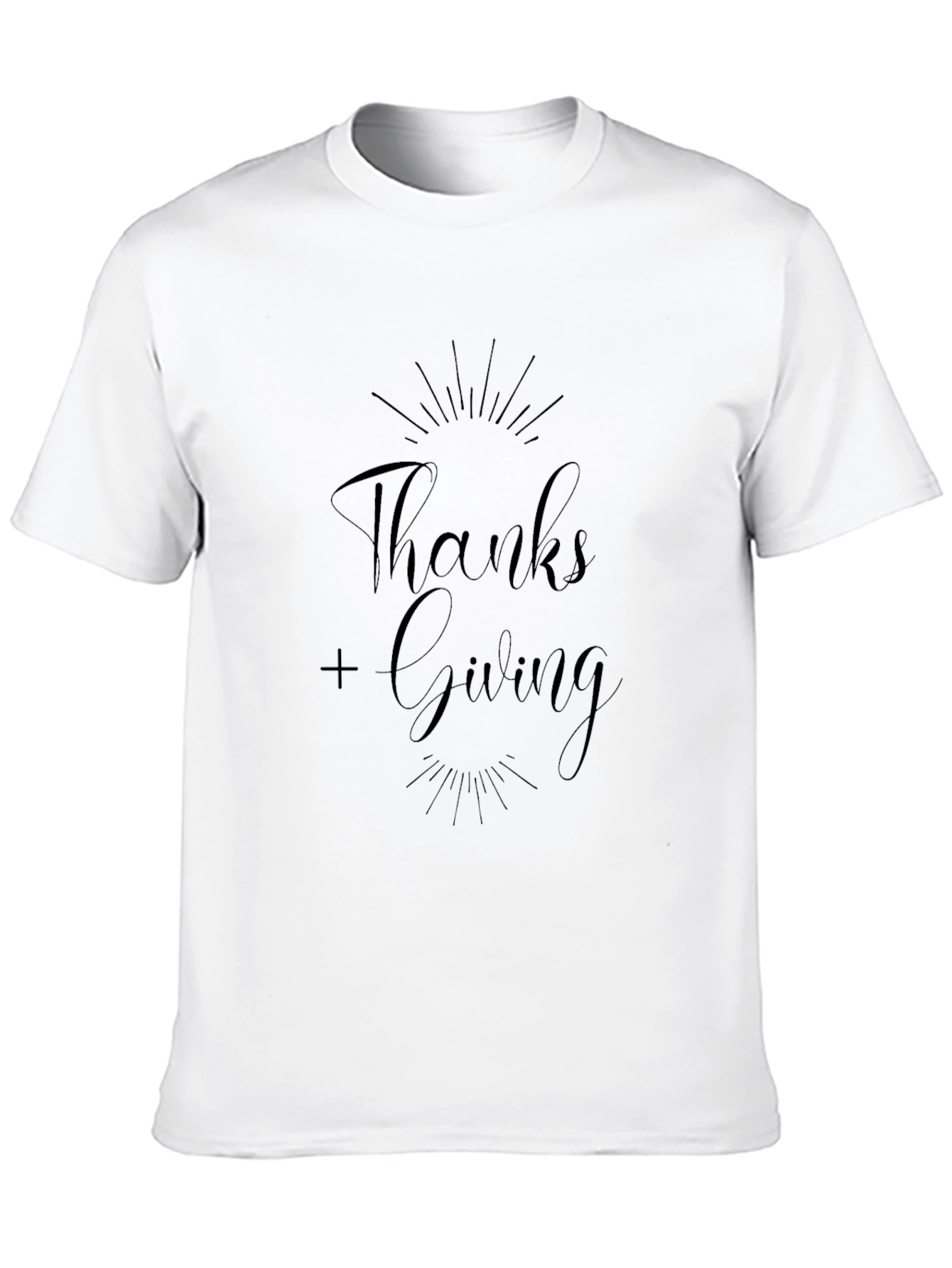 Thanks+Giving Black T-Shirt