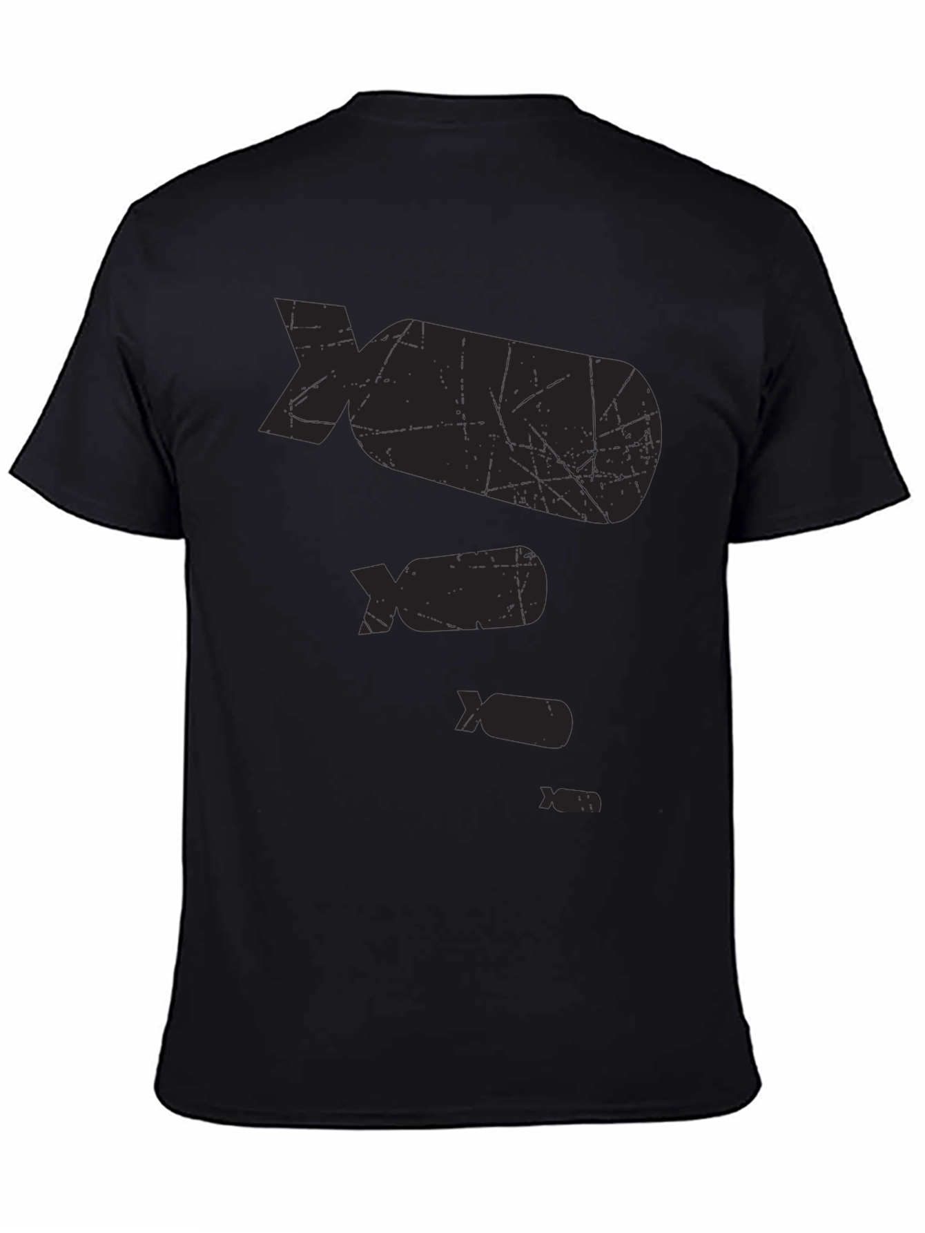 Retro Falling Bombs Graphic Tee