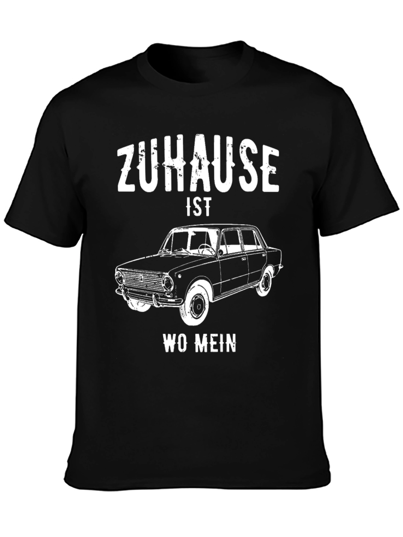 Zuhause Ist Wo Mein Car T-Shirt