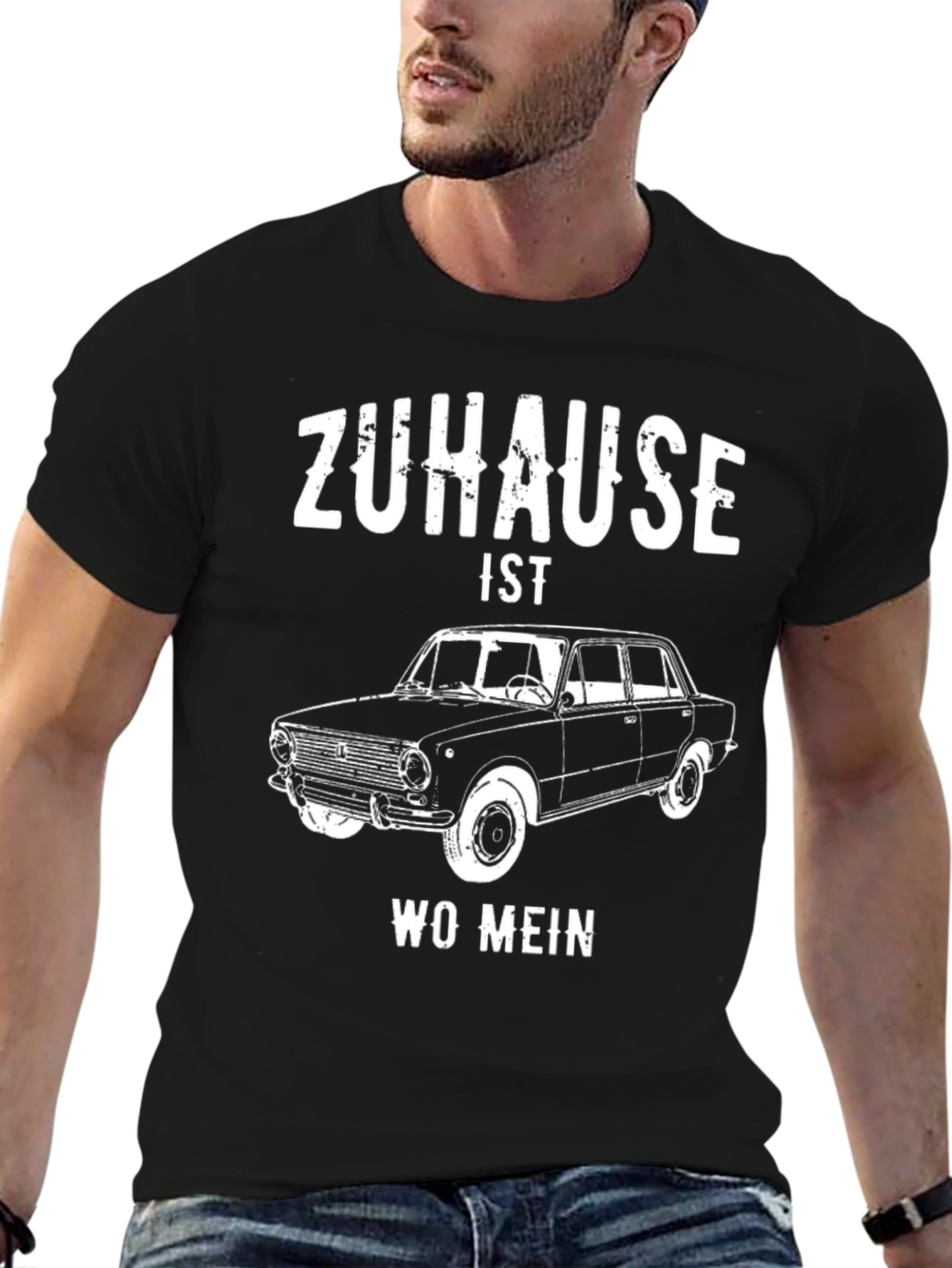 Zuhause Ist Wo Mein Car T-Shirt