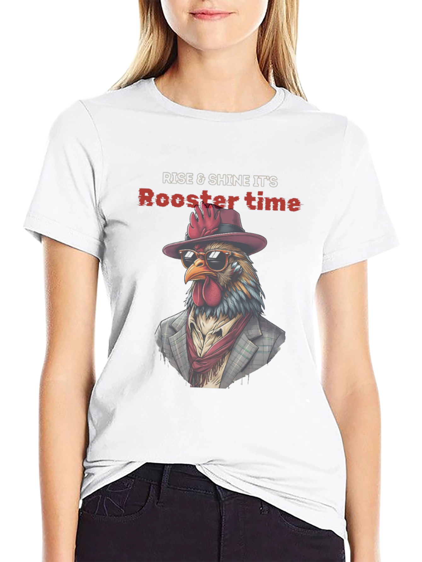 Rise & Shine Rooster Time T-Shirt