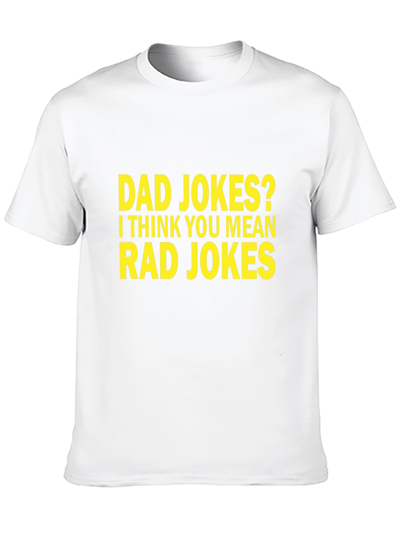 Dad Jokes? Rad Jokes! Mens Graphic Tee