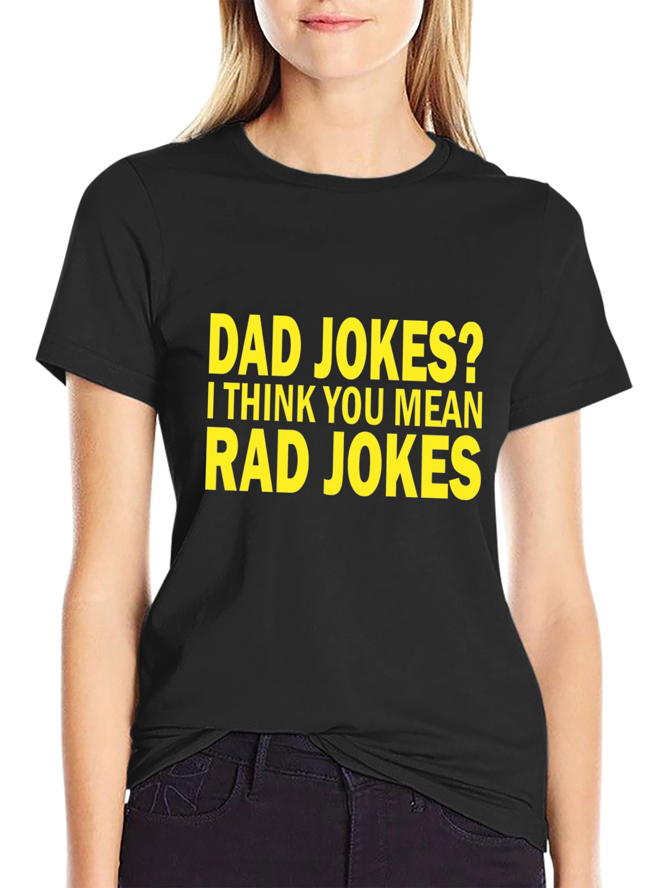 Dad Jokes? Rad Jokes! Mens Graphic Tee