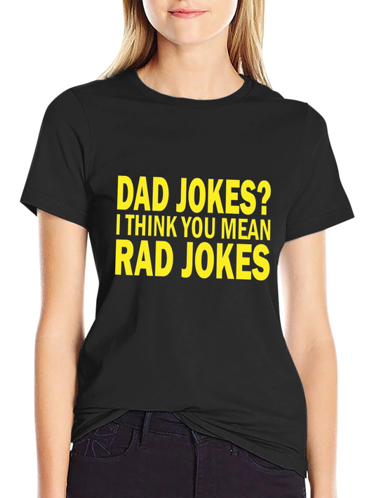 Dad Jokes? Rad Jokes! Mens Graphic Tee