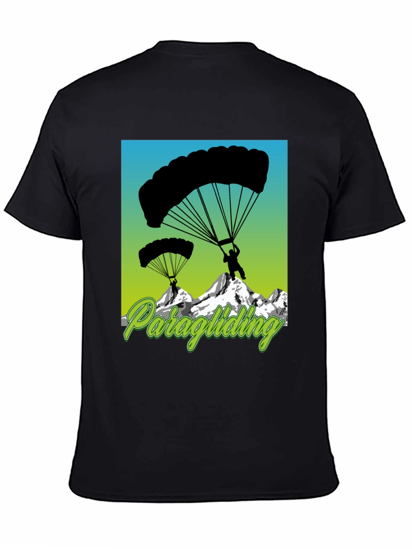 Paragliding Graphic Tee - Adventure T-Shirt