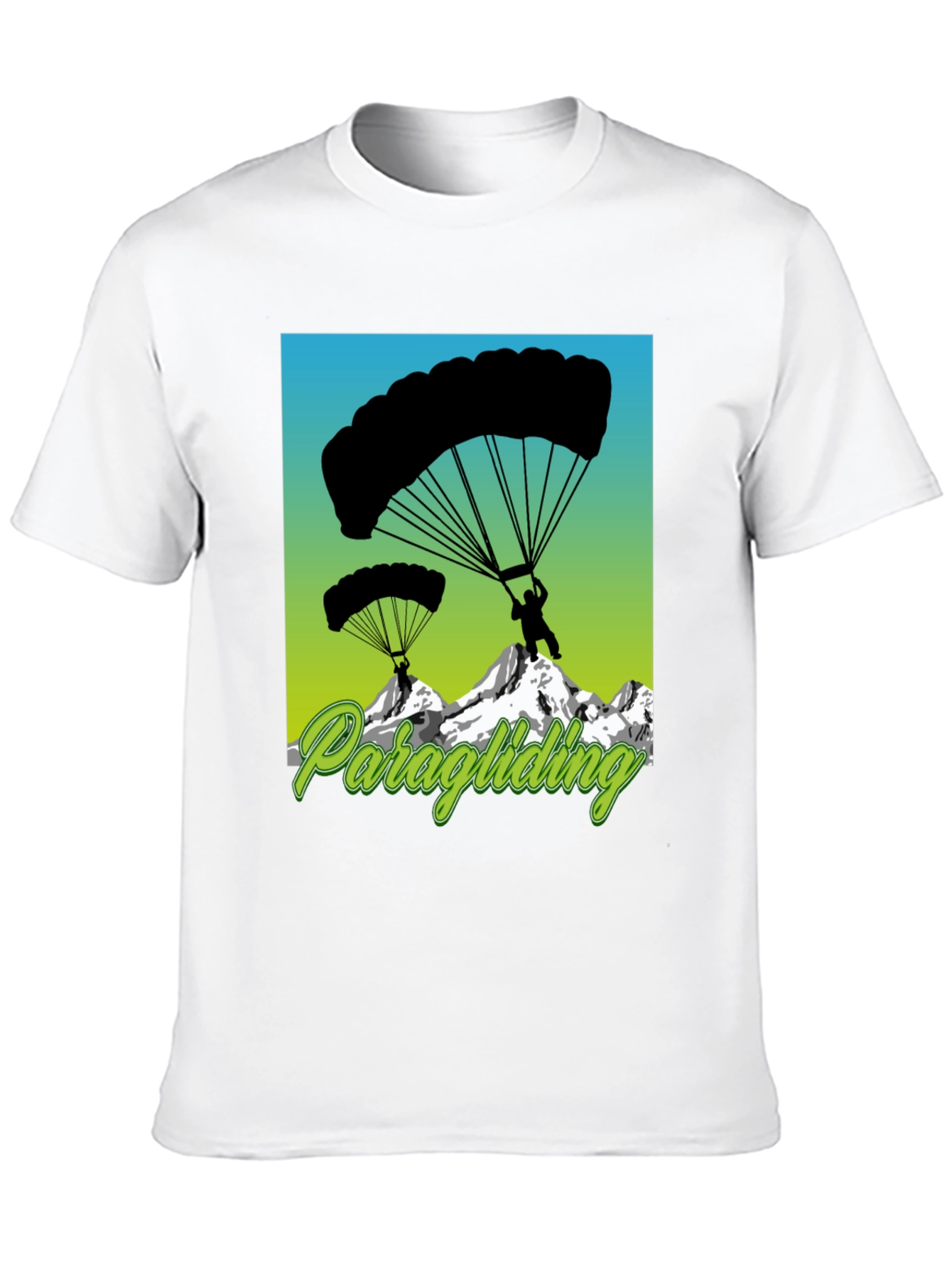 Paragliding Graphic Tee - Adventure T-Shirt