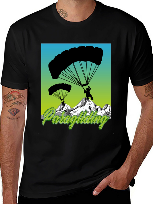 Paragliding Graphic Tee - Adventure T-Shirt