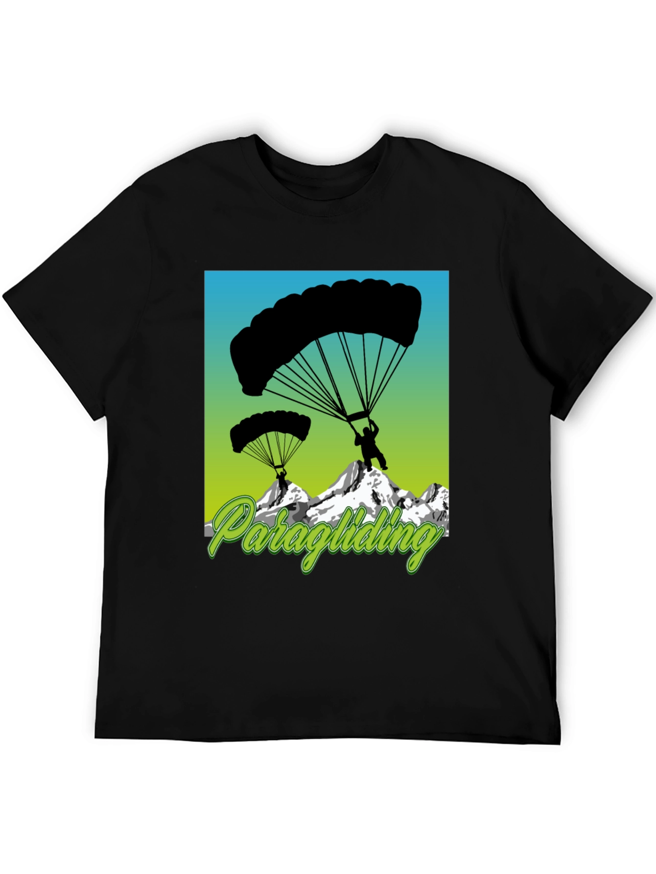 Paragliding Graphic Tee - Adventure T-Shirt