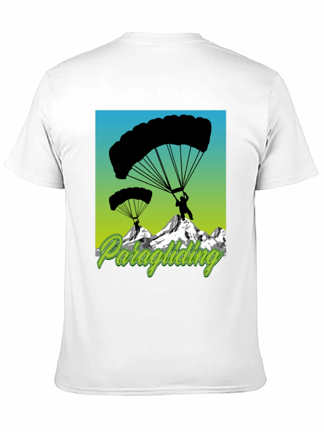 Paragliding Graphic Tee - Adventure T-Shirt