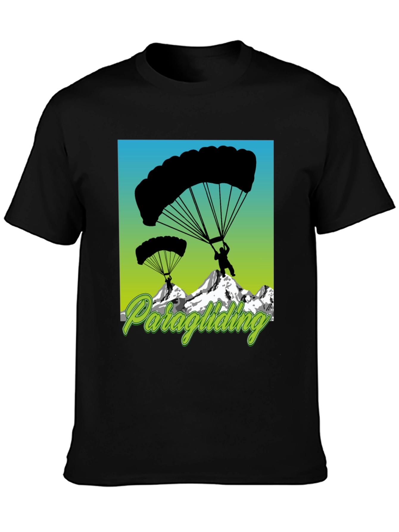 Paragliding Graphic Tee - Adventure T-Shirt