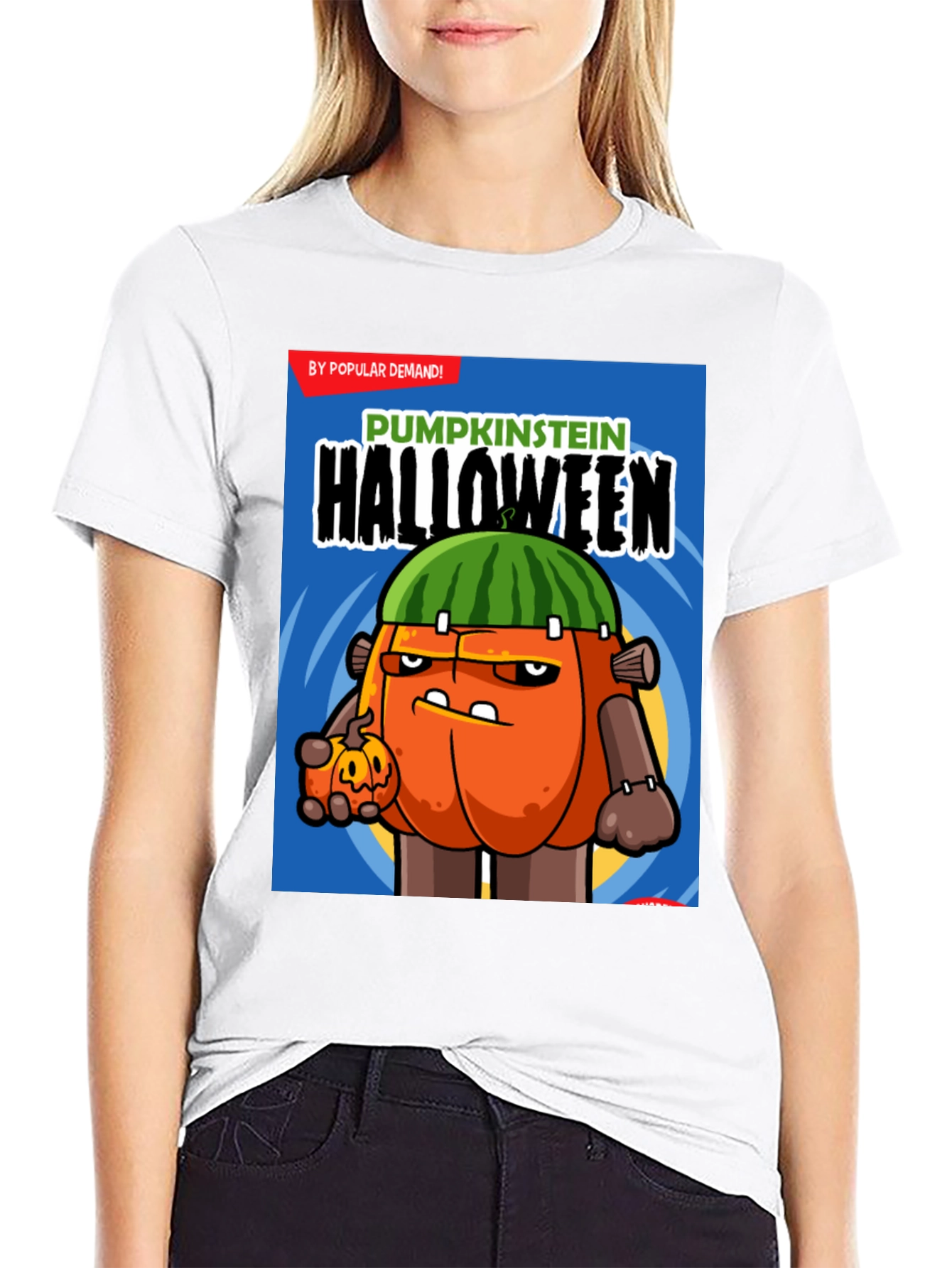 Pumpkinstein Halloween T-Shirt