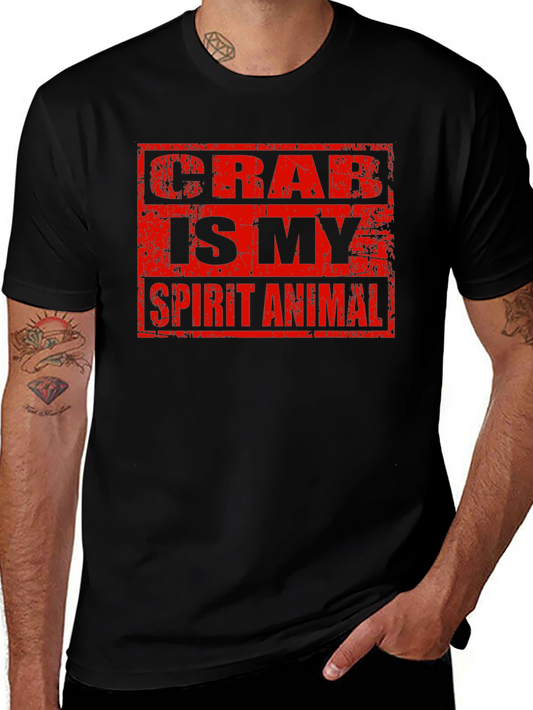 Crab Is My Spirit Animal Graphic Tee