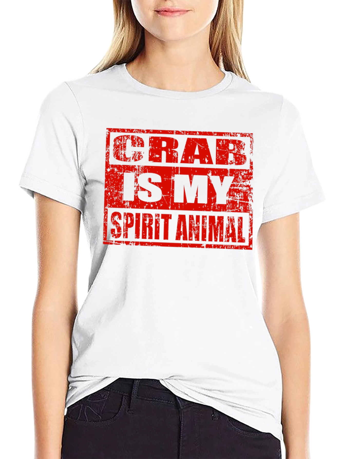 Crab Is My Spirit Animal Graphic Tee