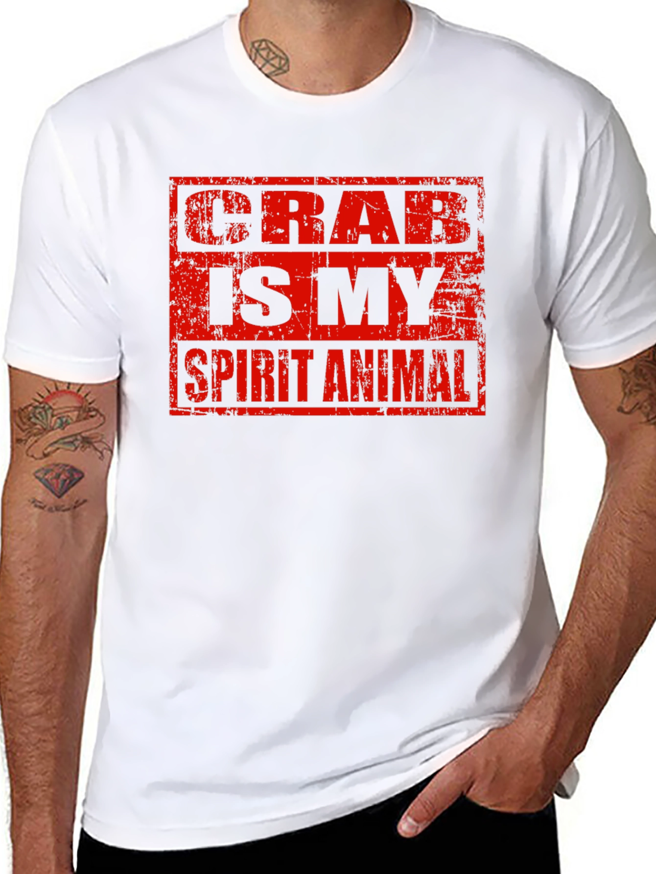 Crab Is My Spirit Animal Graphic Tee
