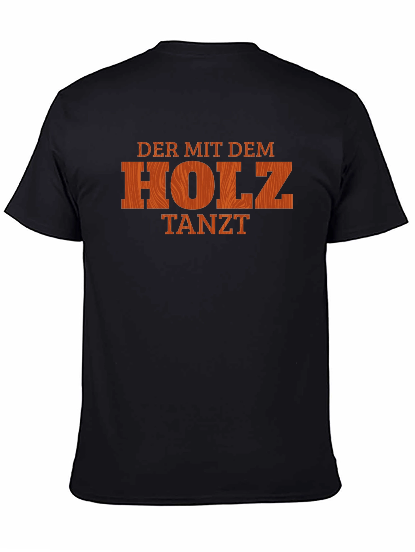 Der Mit Dem Holz Tanzt Black T-Shirt