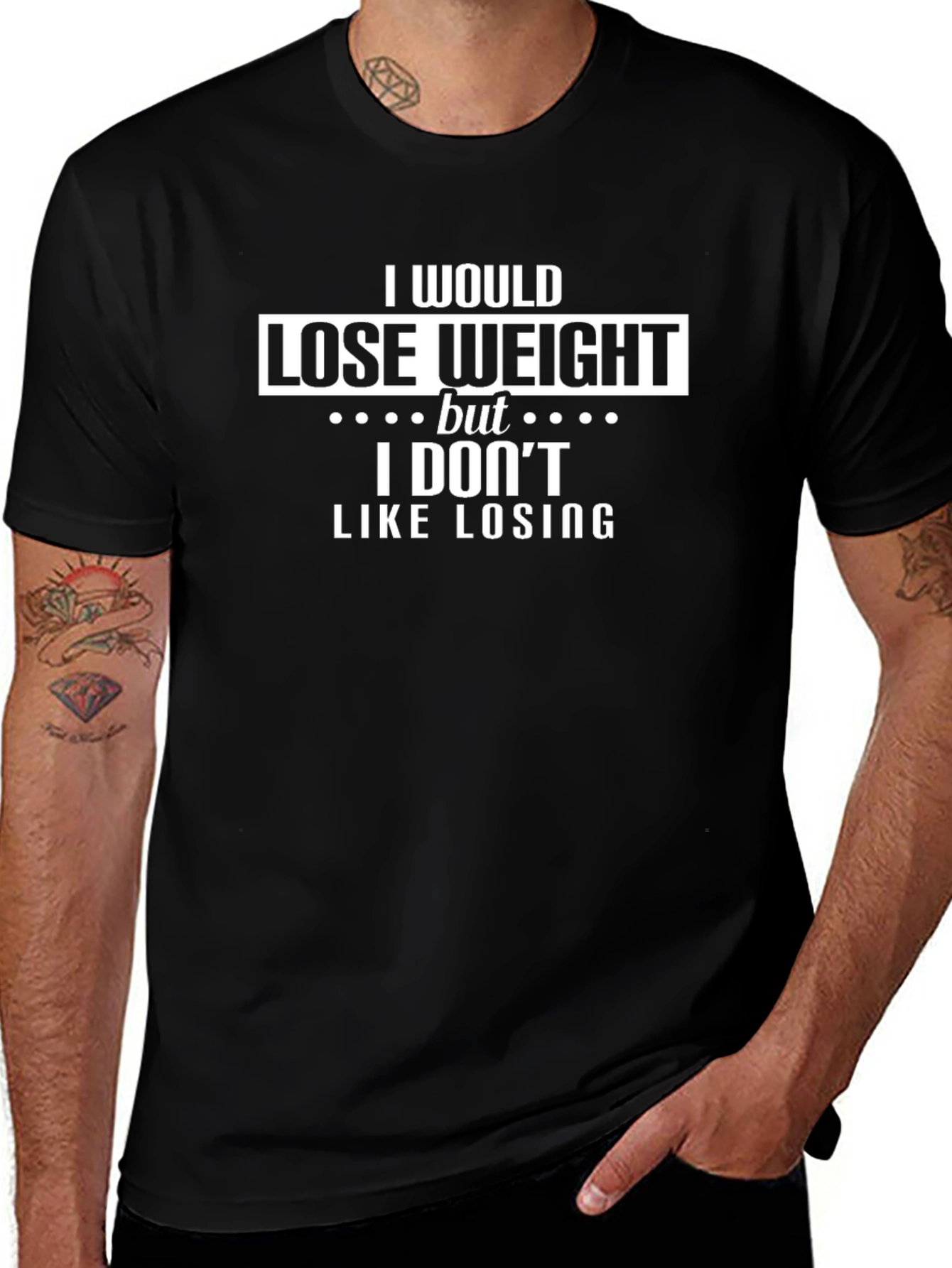 Funny Sarcastic T-Shirt: I Would Lose Weight