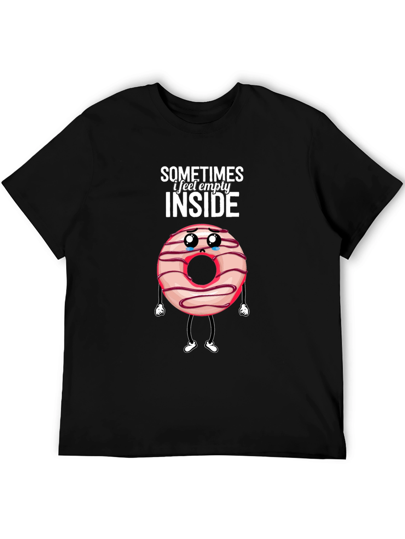 Sometimes I Feel Empty Inside Donut T-Shirt