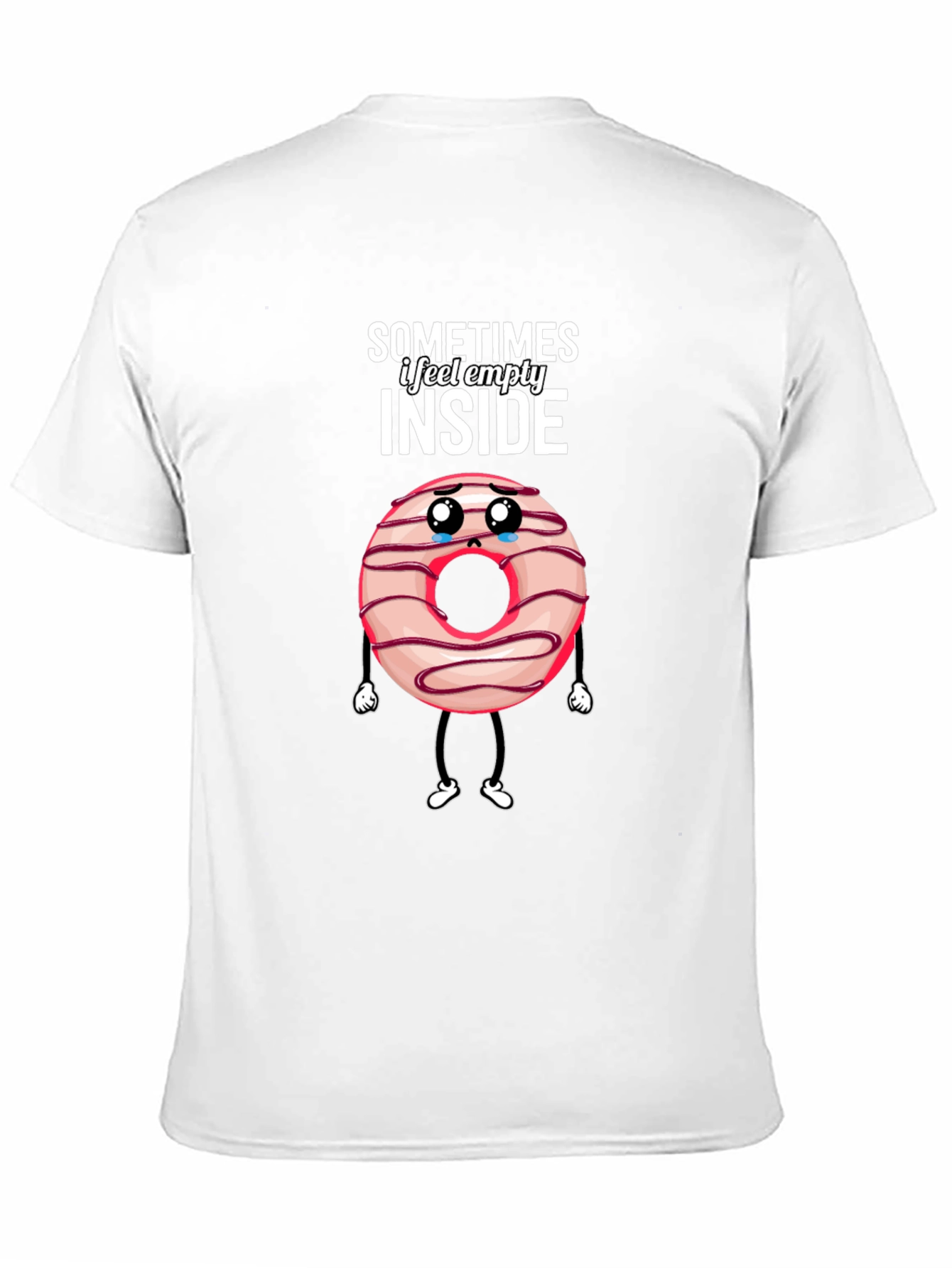 Sometimes I Feel Empty Inside Donut T-Shirt
