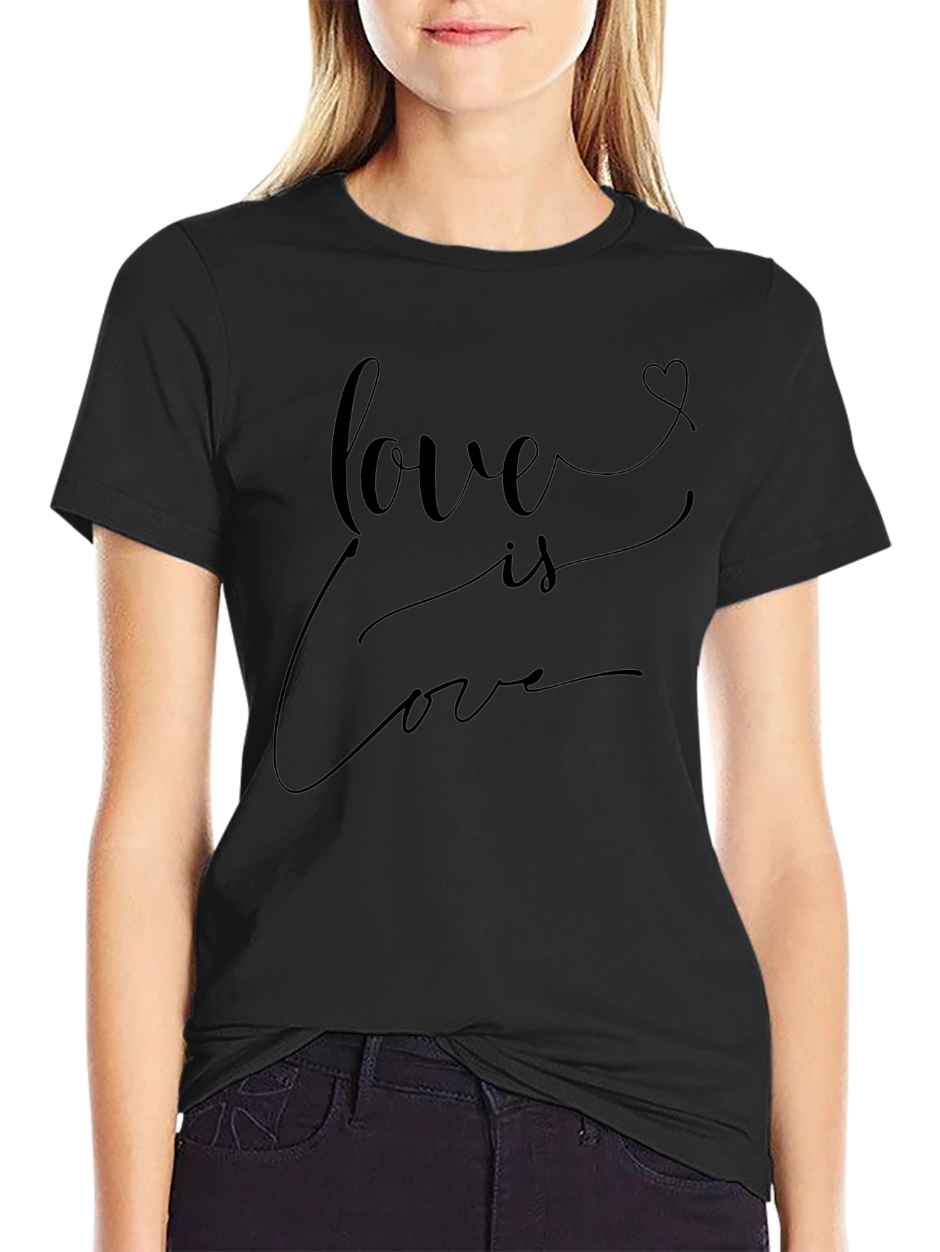 Love is Love Black T-Shirt