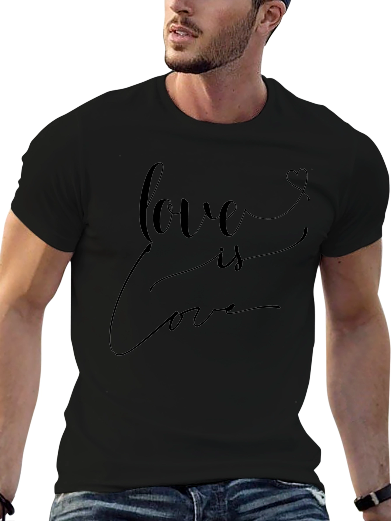 Love is Love Black T-Shirt